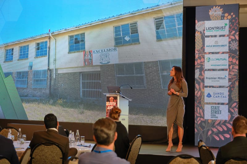 Citywire SA conference moment with delegates, Cape Town