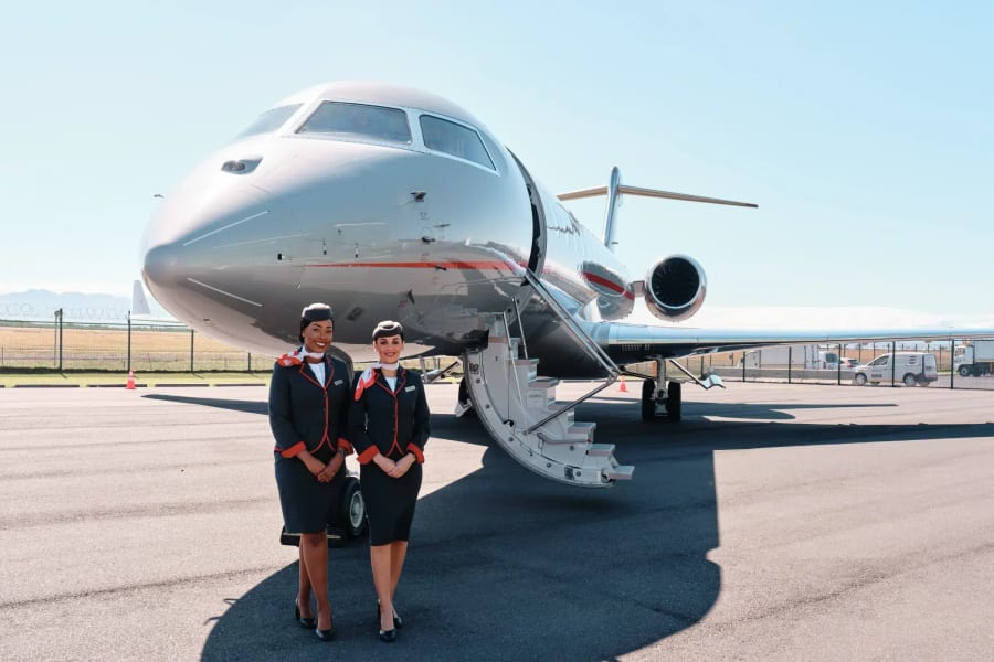 Executive portrait for VistaJet, Cape Town