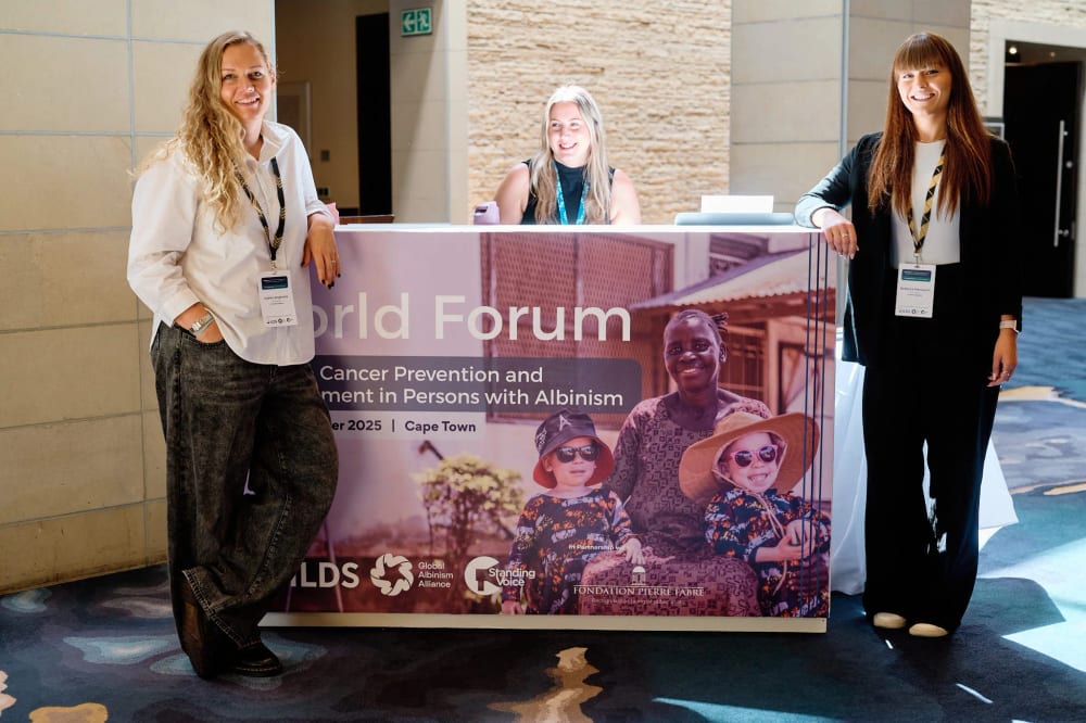 World Forum on Skin Cancer and Albinism branding, The Westin Cape Town