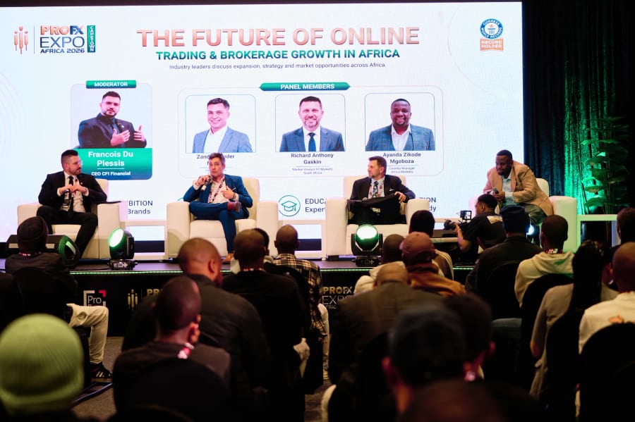Panel on the main stage seen over the audience, ProFX Expo Africa 2026, Cape Town