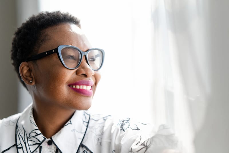 Personal branding portrait, Cape Town, a professional by a window in soft natural light