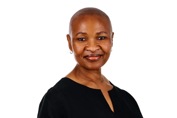 Professional corporate headshot photographed in the Woodstock studio