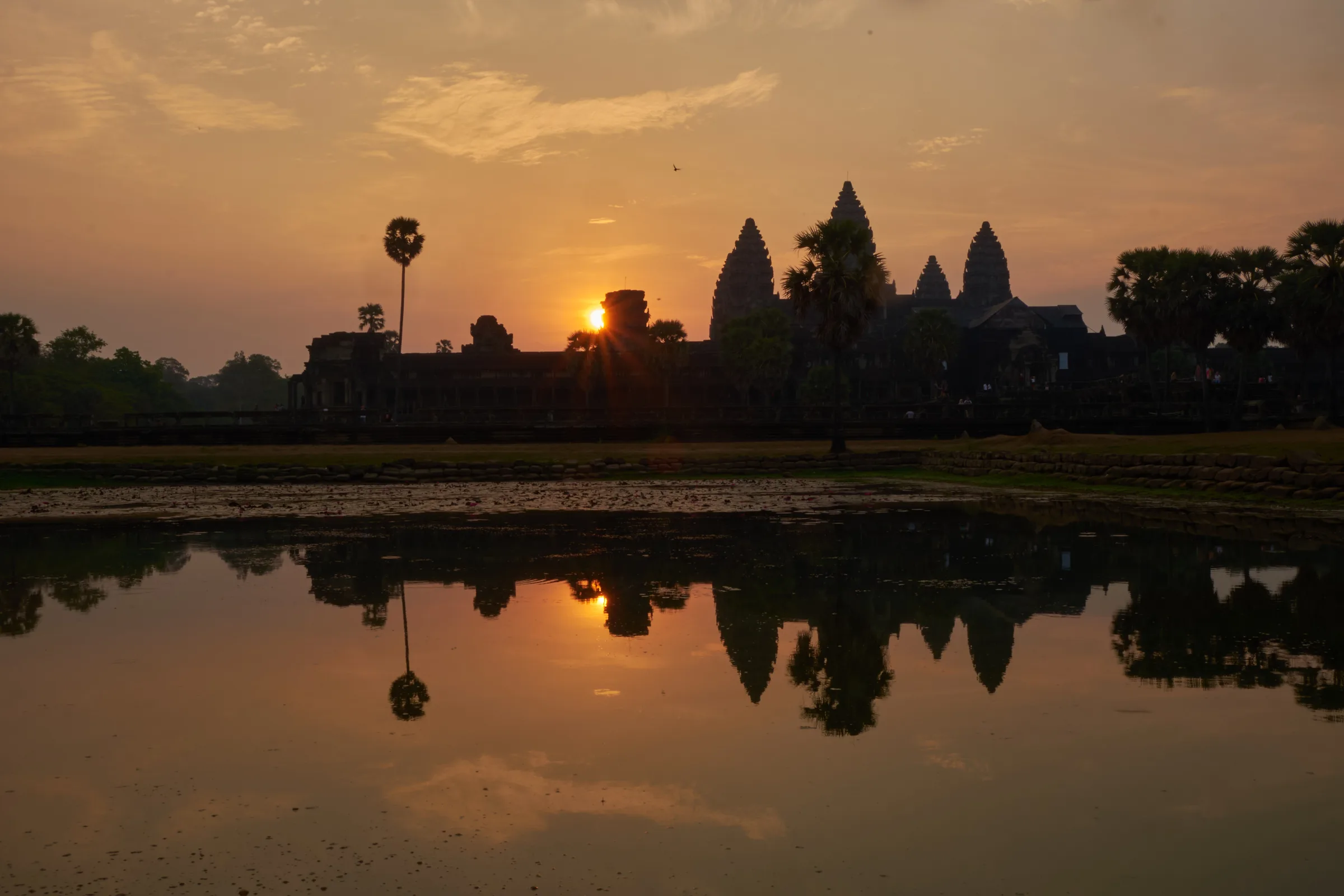 Sunrise over Angkor Wat, Cambodia, photographed on an incentive travel programme