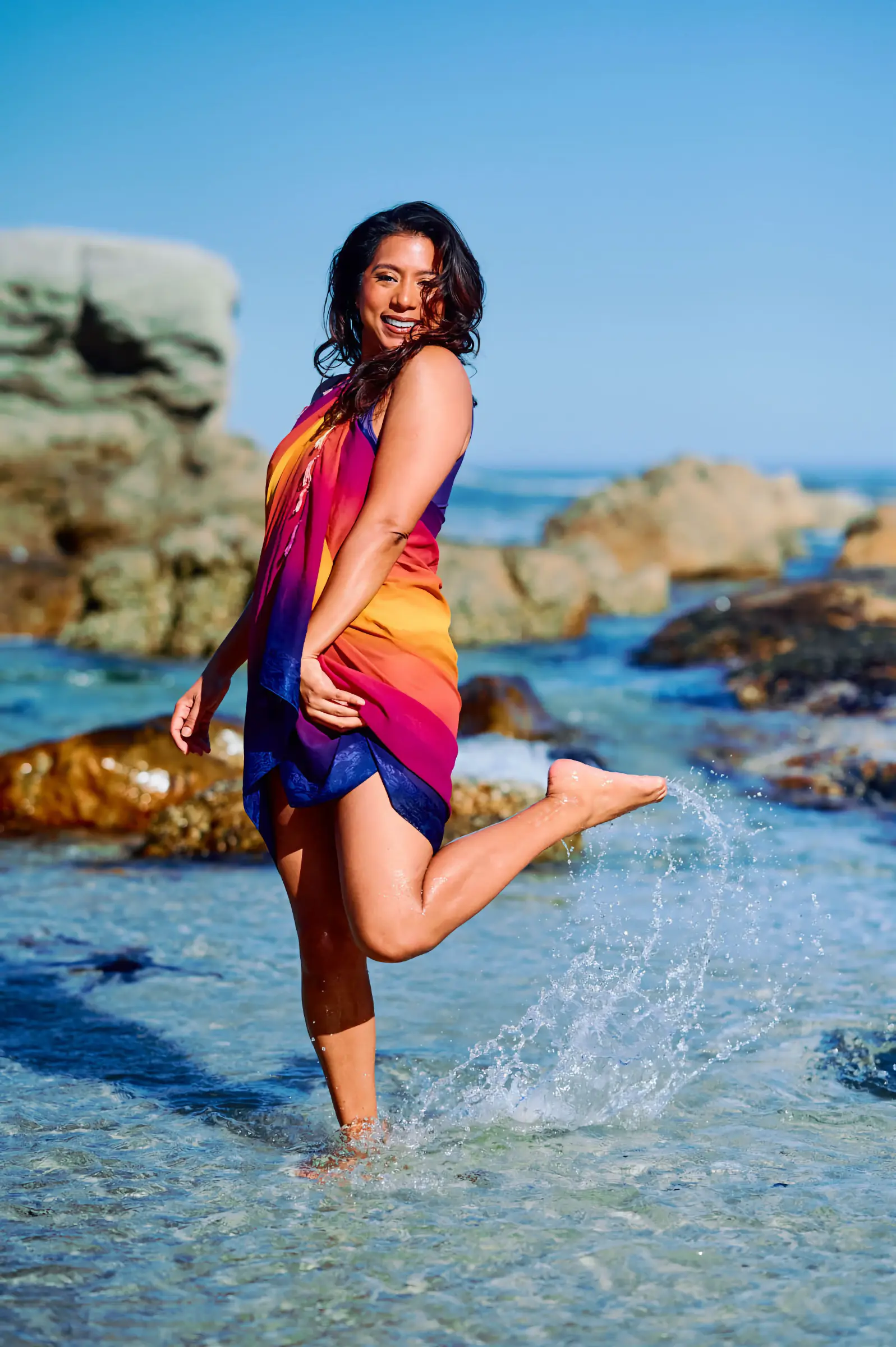 Personal Branding Portrait in Cambs Bay at the beach