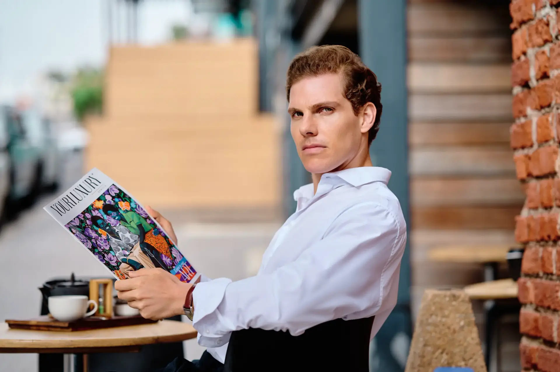 Corporate photographer cape town with an example of a personal branding portrait